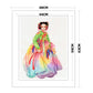 11ct Stamped Cross Stitch - International Beauty(48*63cm)