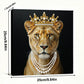 DIY Pearl Painting With Frame - Handmade Self-Adhesive Pearls - Leopard (25*25cm)