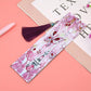 DIY Special Shaped Diamond Painting Creative Leather Tassel Bookmark