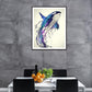 5D DIY Diamond Painting Kit - Full Round - Dolphin C
