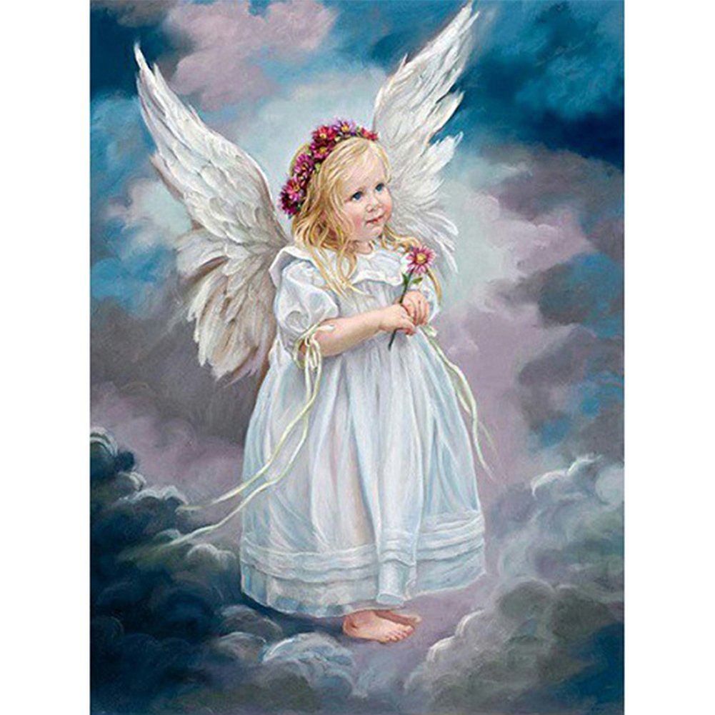 11ct Stamped Cross Stitch Angel (40*50cm)