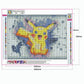 Diamond Painting - Full Round - Pikachu B