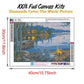 Diamond Painting - Full Round - Lakeside Scenery A