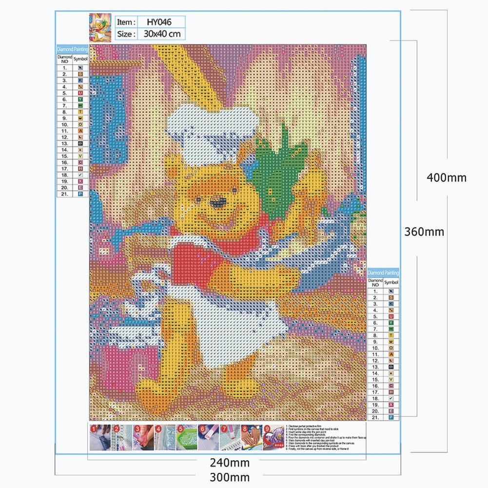 Diamond Painting - Full Round - Winnie Cooker