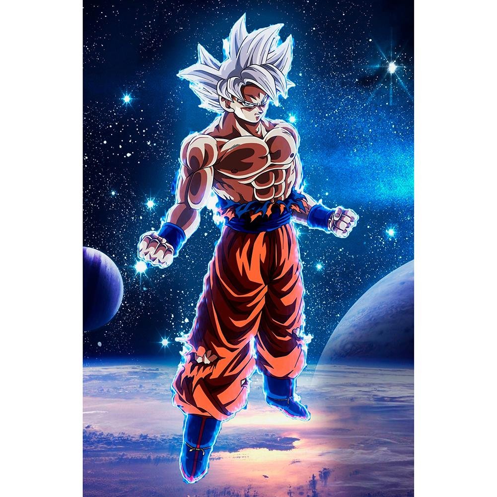 5D Diy Diamond Painting Kit Full Round Beads Anime Character