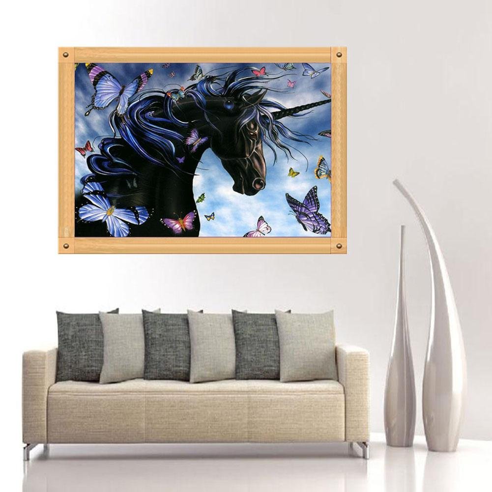 Diamond Painting - Partial Round - Unicorn A