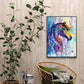 Diamond Painting - Full Round - Colorful Horse A