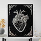 DIY Pearl Painting With Frame - Handmade Self-Adhesive Pearls - Heart (30*40cm) B