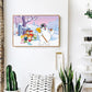 Diamond Painting - Full Round - Snowman and Friends