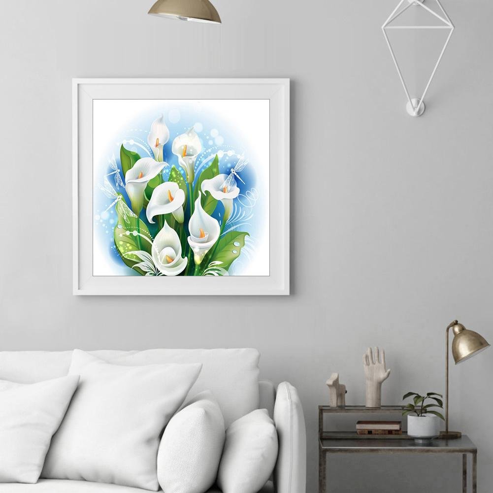 Diamond Painting - Full Round - Calla Flower