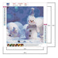 Diamond Painting - Full Round - Snowman F