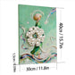 DIY Pearl Painting With Frame - Handmade Self-Adhesive Pearls - A woman of elegance (30*40cm)