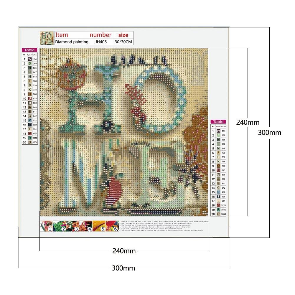 Diamond Painting - Full Round - Home D