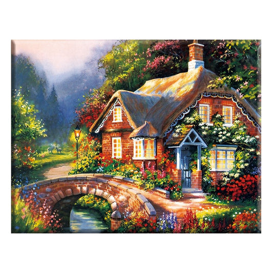 14ct Counted Cross Stitch Landscape (56*46cm)