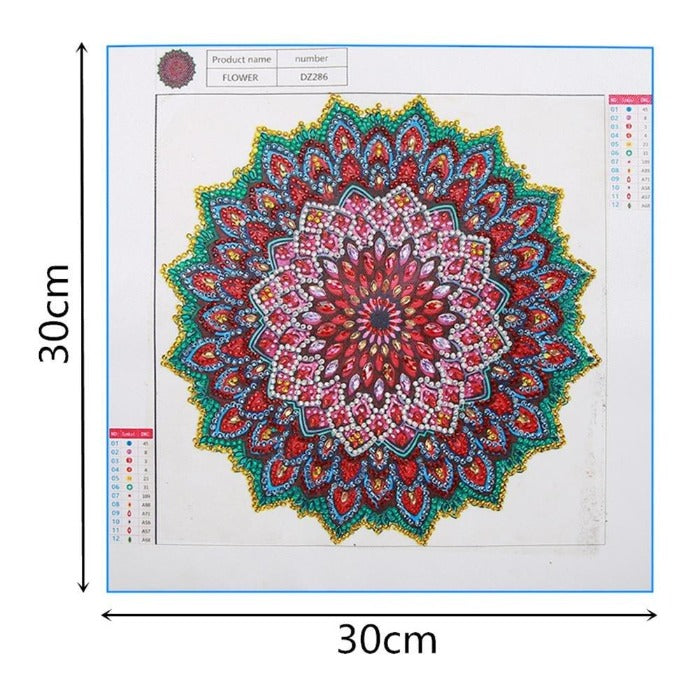 5D Diamond Beads Art Craft Geometric Mandala