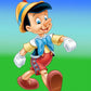5D Diy Diamond Painting Kit Full Round Beads Pinocchio