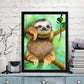 Diamond Painting - Full Round - Cute Sloth