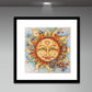 Diamond Painting - Full Round - Sun Face