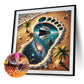 Diamond Painting - Full Round / Square - Foot Print View