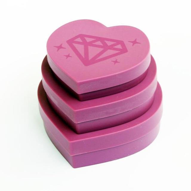 5D Diamond Painting Heart-Shaped Tray Box Large-Capacity Tray Accessories