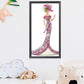 14ct Stamped Cross Stitch - Noblewoman(36*66cm) C