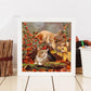 5D DIY Diamond Painting Kit - Full Round - Cute Cat A