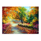 Diamond Painting - Full Round - Autumn Scenery