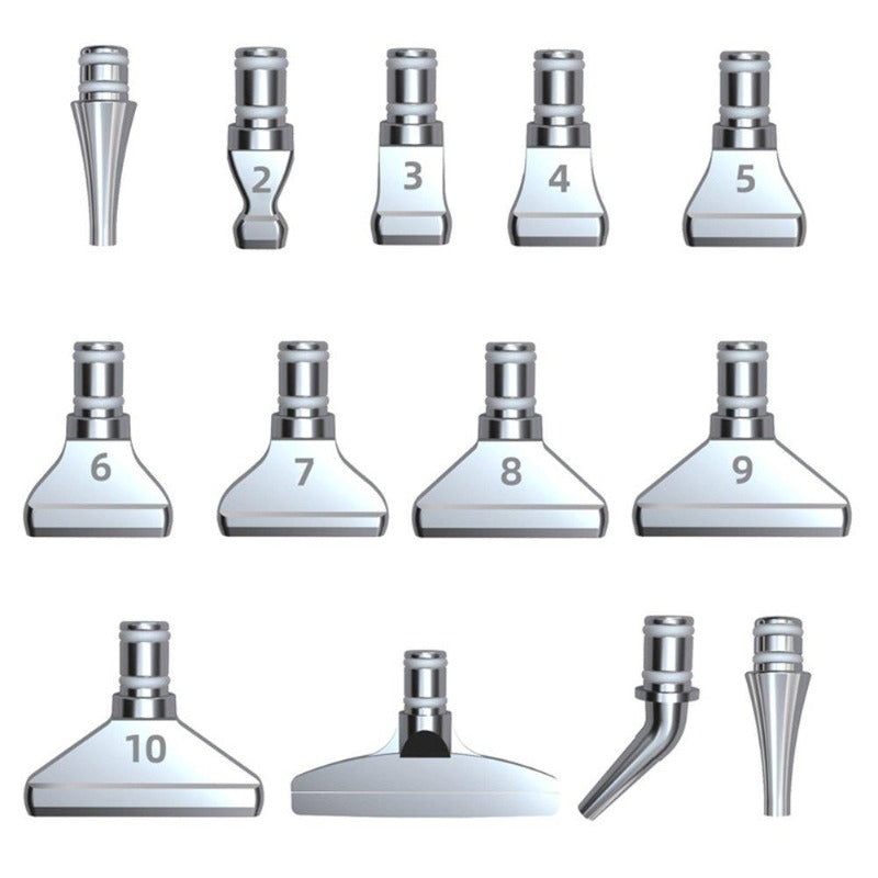 Silver 13pcs Diamond Painting Point Drill Pen Tips