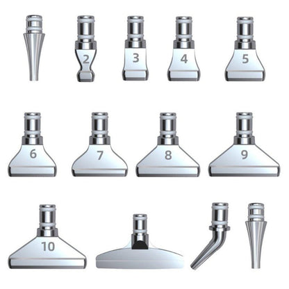 Silver 13pcs Diamond Painting Point Drill Pen Tips