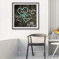 Diamond Painting - Full Round - Heart Letter