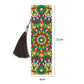 2pcs Diamond Painting Leather Tassel Mandala Bookmarks DIY Special Shaped