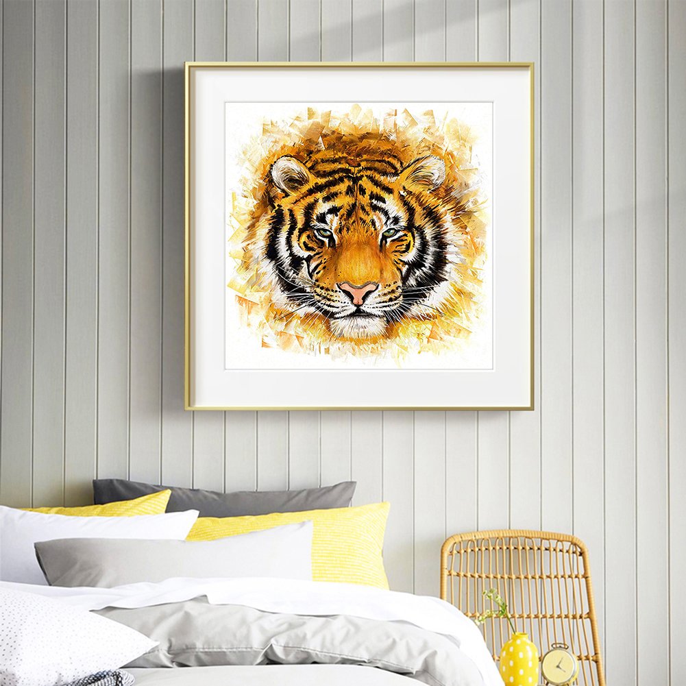 Diamond Painting - Full Round - Tiger F