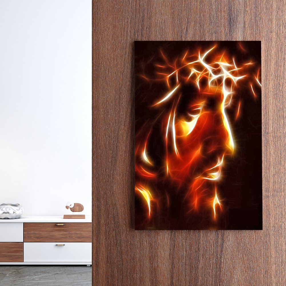 Diamond Painting - Full Round - Abstract Jesus