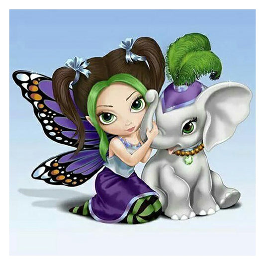 11ct Stamped Cross Stitch Elf (40*40cm)