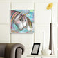 11CT Stamped Cross Stitch - Unicorn(36*36CM)