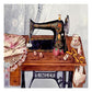 5D Diy Diamond Painting Kit Full Round Beads Sewing Machine