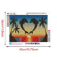 5D DIY Diamond Painting Kit - Full Round - Dolphin Love