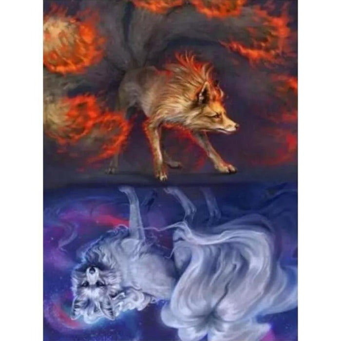 Painting By Numbers Kit DIY Animal Hand Painted Canvas Oil Art Picture Craft Home Wall