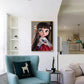 5D DIY Diamond Painting Kit - Full Round - Cute Doll