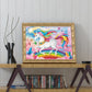 Diamond Painting - Full Round - Pink Unicorn