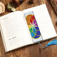 Mandolin Flowers Diamond Painting Bookmark DIY Leather Tassel Book Marks