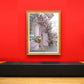 Diamond Painting - Full Round - Pink Flowers Bike