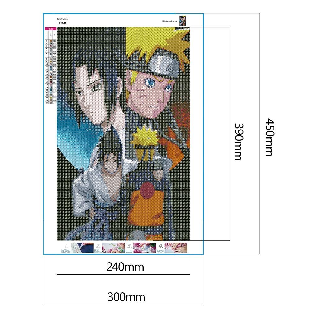 Diamond Painting - Full Round - Naruto Character B