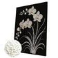 DIY Pearl Painting With Frame - Handmade Self-Adhesive Pearls - Orchid (30*40cm)