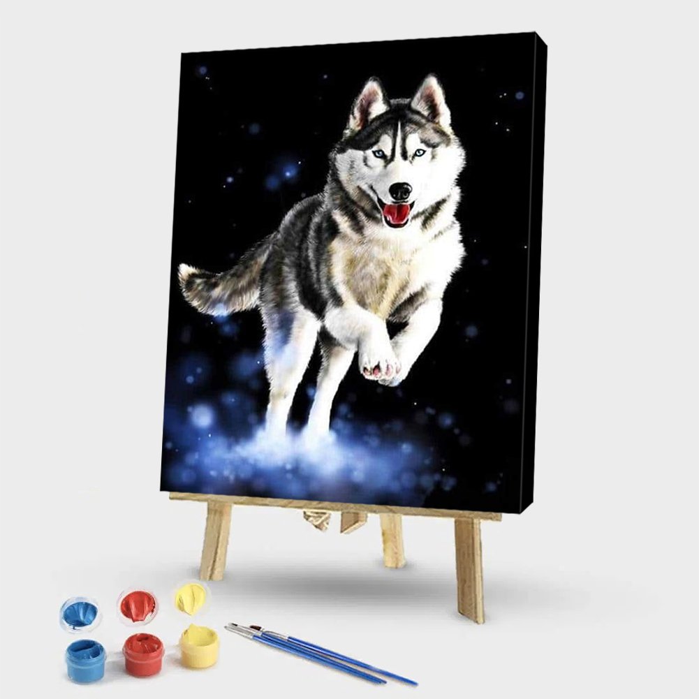 Paint By Number - Oil Painting - Wolf (40*50cm) G