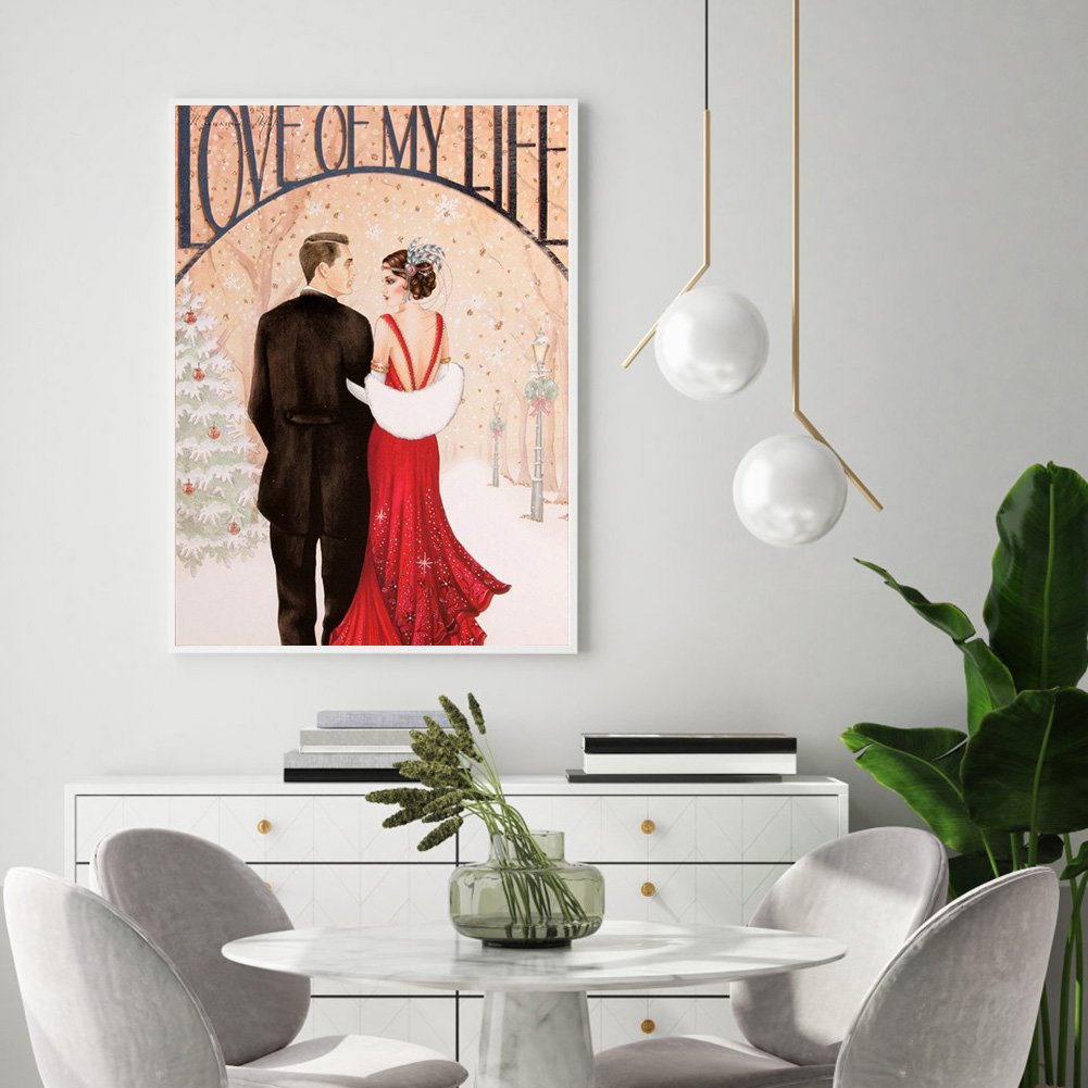 Diamond Painting - Full Round - Noble Lady C