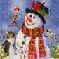 5D Diy Diamond Painting Kit Full Round Beads Christmas