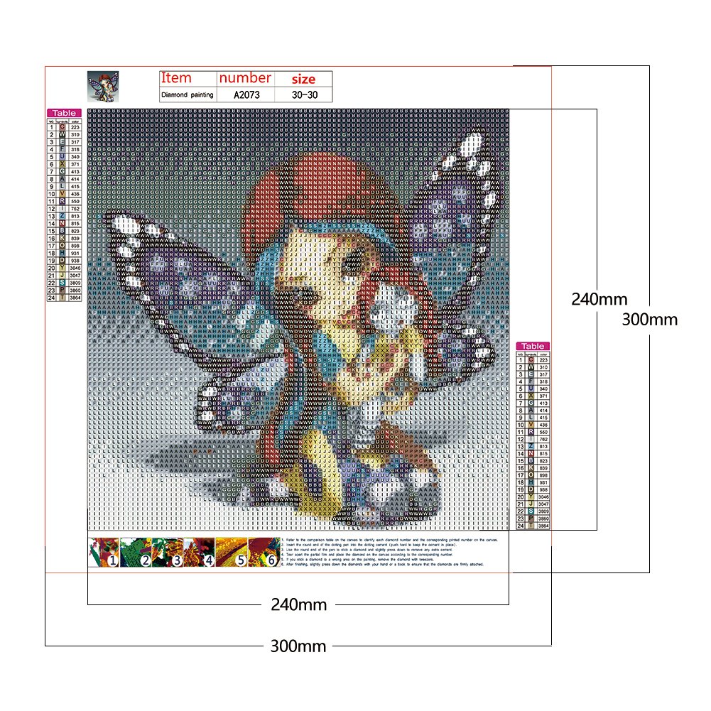 Diamond Painting - Full Round - Elf Girl A