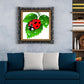 5D DIY Diamond Painting Kit - Full Round - Leaf Ladybug