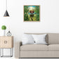 Diamond Painting - Full Round - Swimming Dog 2